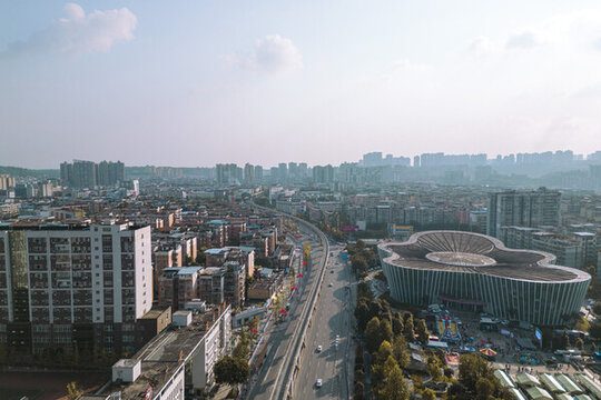 廣安城市風景
