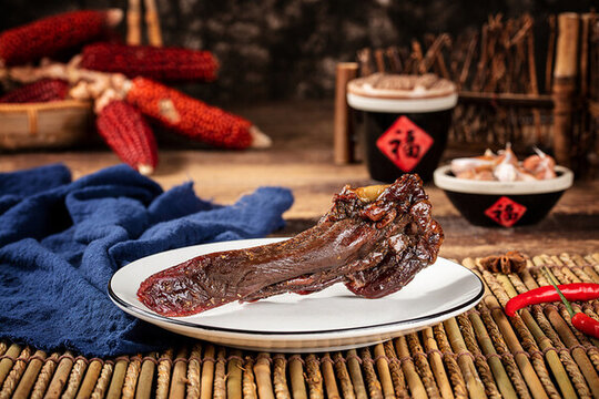 臘肉豬舌頭