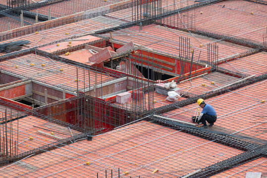 工程建筑施工工地