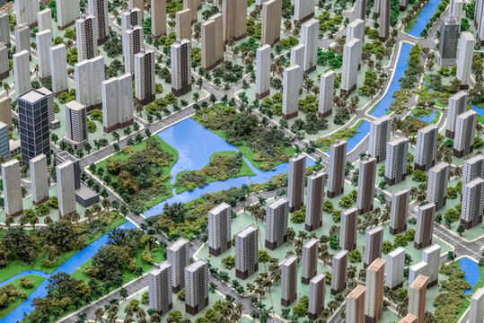 合肥城市沙盤景觀