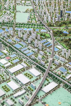 合肥城市沙盤景觀