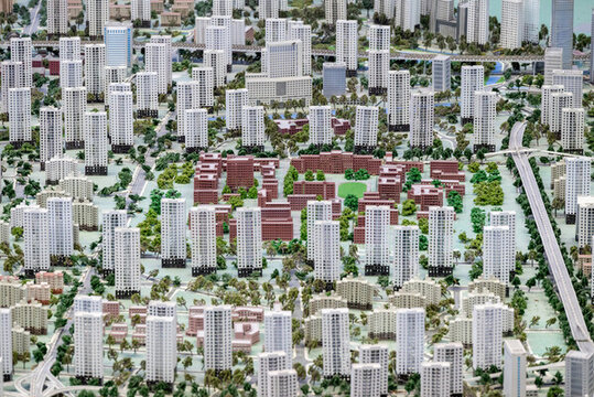 合肥城市沙盤景觀