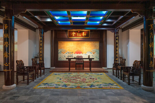 古代府衙廳堂