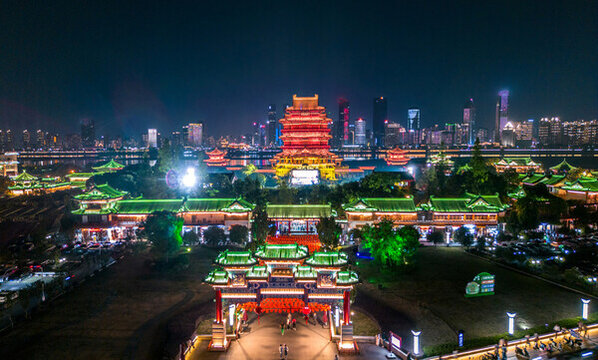 南昌滕王閣夜景