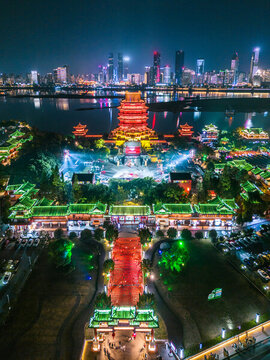 南昌滕王閣夜景