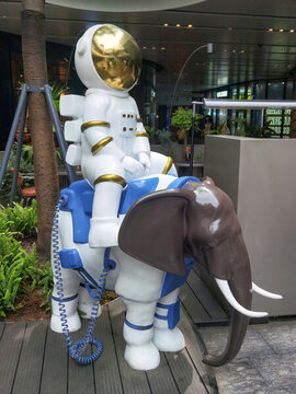 太空宇航員模型