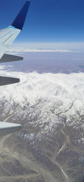 高空俯瞰西部大地