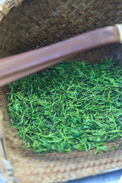 手工炒茶