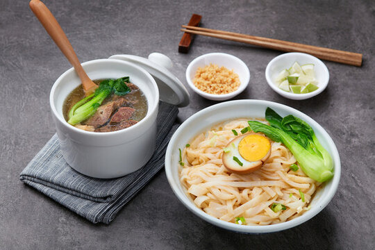 豬肺湯拌粿條套餐
