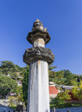 五臺(tái)山佛光寺唐乾符四年經(jīng)幢