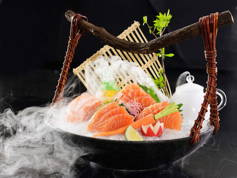 三文魚刺身
