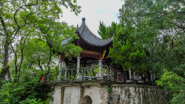 石鐘山江天一覽亭