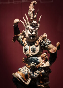 鎮(zhèn)墓武士俑