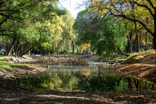 圓明園秋景