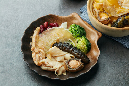 海鮮金湯撈飯