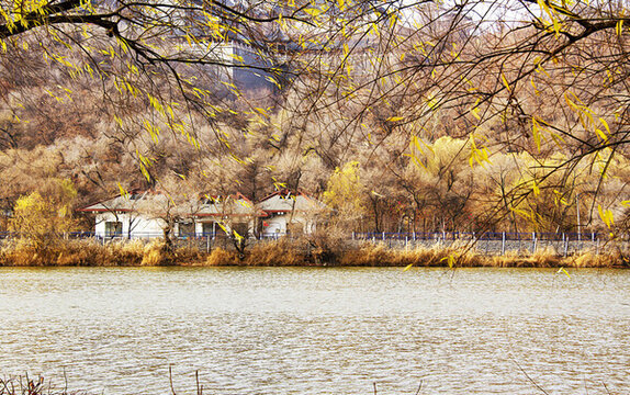 吉林北山公園秋色美