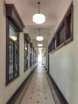 老上海建筑走廊