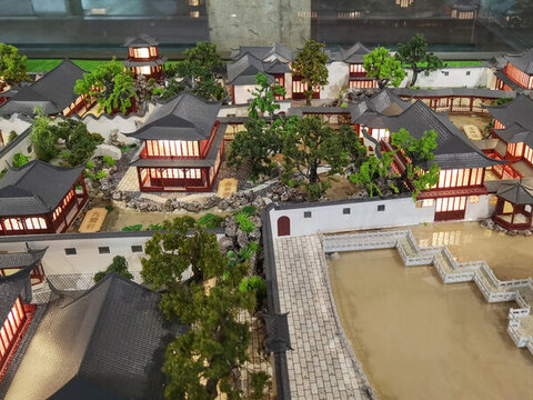 上海豫園模型