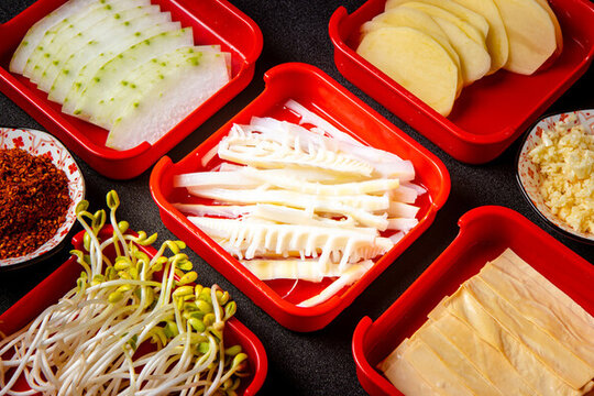 冒菜菜品鮮竹筍