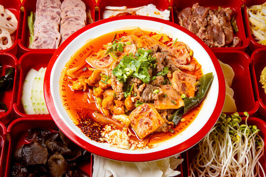 重慶麻辣燙冒菜套餐