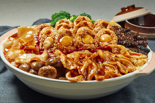 鮑汁大盆菜