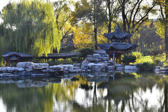 晉祠公園