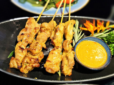 泰式烤雞肉串