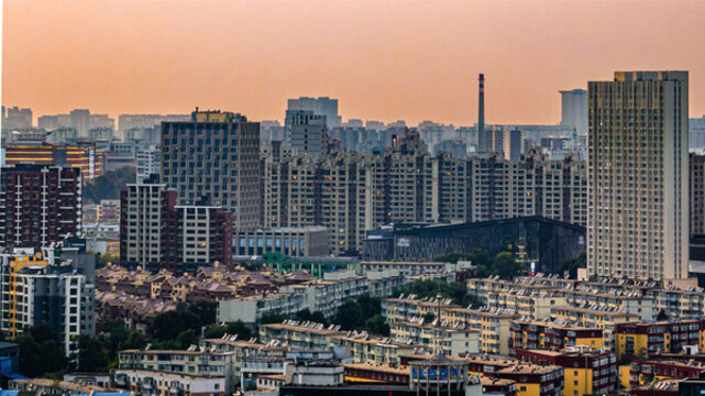 中國(guó)長(zhǎng)春市城區(qū)建筑景觀