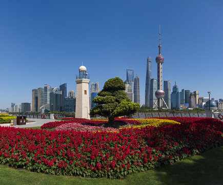 北外灘陸家嘴風(fēng)光