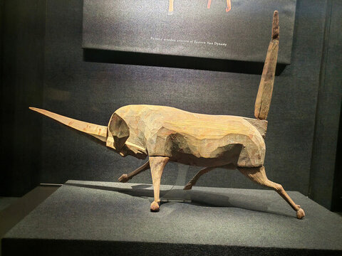 彩繪木獨(dú)角獸