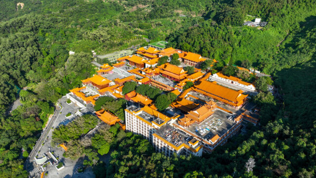 深圳弘法寺航拍