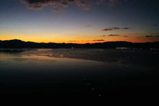 撫仙湖夜色