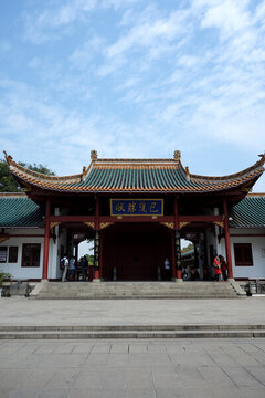 湖南岳陽樓景區(qū)大門