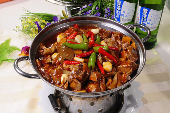 干鍋狗肉