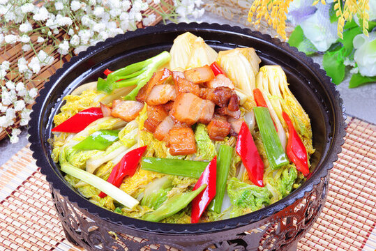 干鍋手撕包菜