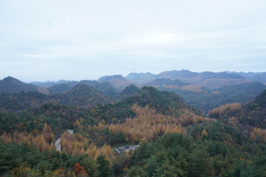 群山俯拍