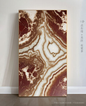 酒店藝術(shù)畫大理石掛畫