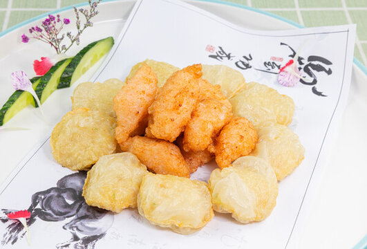 黃金花枝盞拼蝦棗