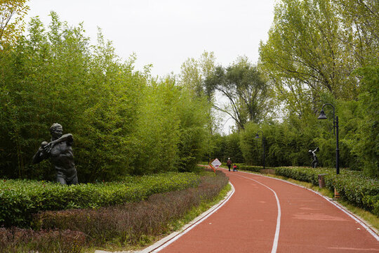 城陽奧林匹克公園世紀公園健身路