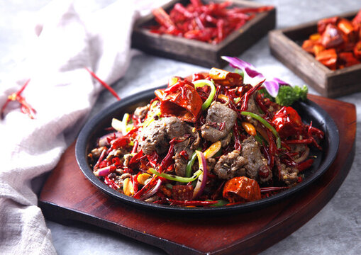 鐵板羊肉