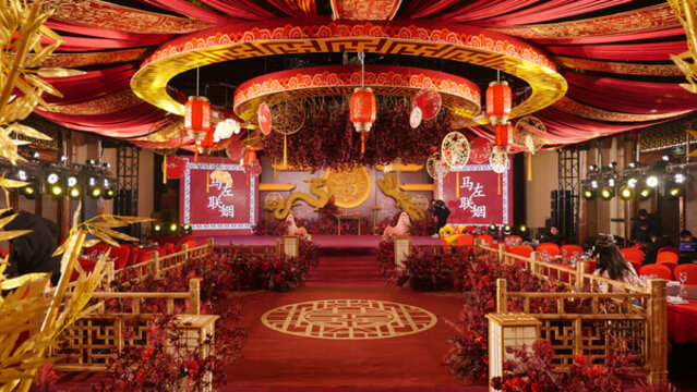 新中式婚禮場(chǎng)景