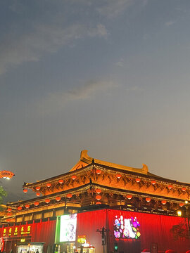 西安風景美景旅游圖