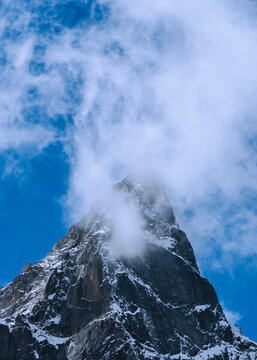畢棚溝雪山