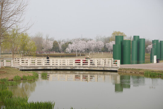 浐灞濕地公園建筑景觀