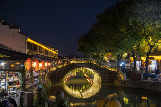江南水鄉(xiāng)夜景