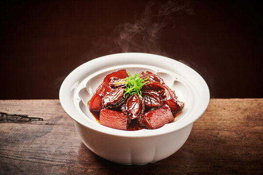 鮑魚燒肉
