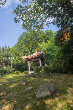 中式园林公园风景