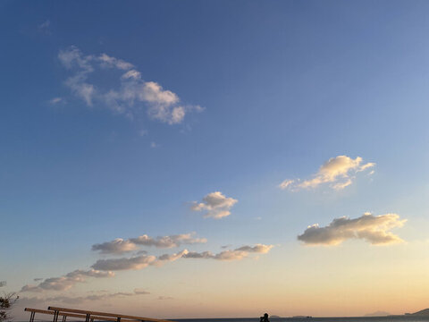 清晨天空