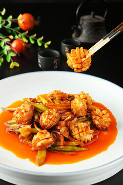 XO醬燒鮑魚(yú)