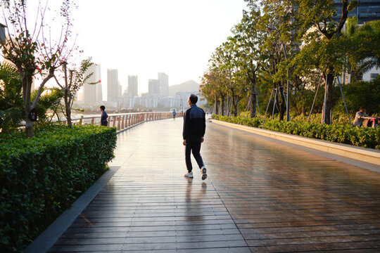 深圳海濱公園棧道